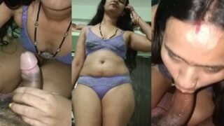 Bhabhi s desi blowjob leads to hardcore fucking HD