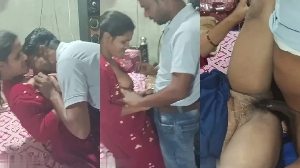 Girlfriend k ghar jaake chusa boobs or fir uski chut choda